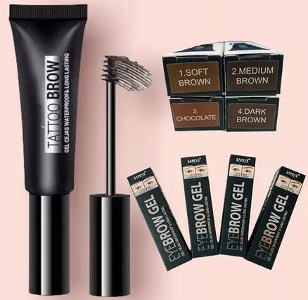Image of Tattoo brow Gel para cejas Larga duración Resistente al agua