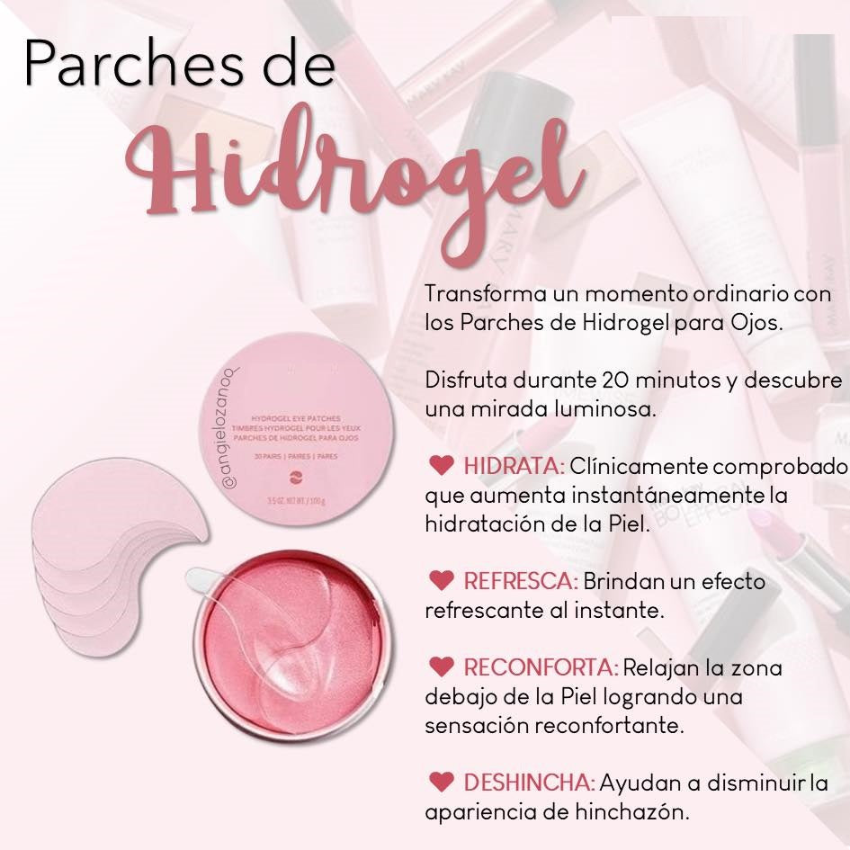 parches de hidrogel con colágeno (100 parches)