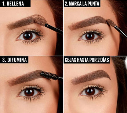 Tattoo brow Gel para cejas Larga duración Resistente al agua